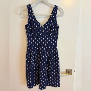 Maison Jules Ice Cream Fit and Flare Dress